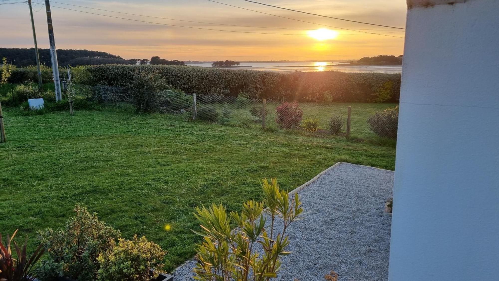 Maison Golfe Du Morbihan - Vue Mer - Plage A 600M - 6 Chambres Sene Exterior foto